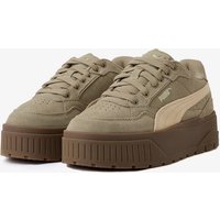 Puma genuine KARMEN Women's Thick Sole Durable Casual Retro Lightweight Deck Shoes 397462-15