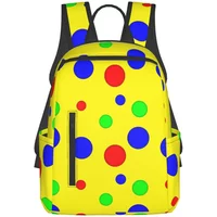 Spotty Bag Mr Tumble's Spotty Backpack Daypack Large Capacity Kids BookBag School Bag Shoulder Bags for Men Women