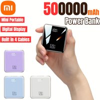 Xiaomi 500000mAh Mini Power Bank Ultra Thin Portable Large Capacity Super Fast Charging External Battery for IPhone Samsung