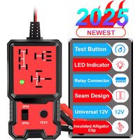 Wskaźnik LED Kontroler akumulatora samochodowego Test elektroniczny Tester przekaźnika samochodowego Narzędzia diagnostyczne Akcesoria samochodowe