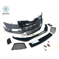 Front Bumper With Grille for Audi TT Upgrade Audi TTRS Style Car Bumper Body Kit 2008 2009 2010 2011 2012 2013 2014