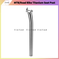 Titanium Bike Seatpost, 27.2mm, 31.6mm Length, 350mm, Mountain, MTB, Road Bicycle, Seat Posts