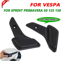 For Vespa Sprint Primavera 50 125 150 Scooter Accessories Rear Footrest Foot PegsPassenger Footpegs Rests Pedal Pad