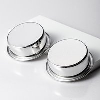 58mm 18G Precision Coffee Filter Basket Stainless Steel 0.2mm 2549 Holes Espresso Portafilter Basket for Home Commercial Use