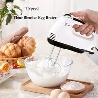Handheld 7-Speed Automatic Electric Mixer for Baking Multi-Functional Food Egg Cream Cake Dough Mixing Home Kitchen Use