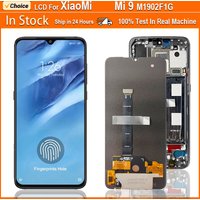 6.39" Super AMOLED Display For Xiaomi Mi 9 LCD Touch Screen Digitizer Assembly For Mi 9 LCD M1902F1G Display Replaceable Parts