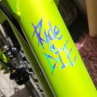 AliExpress NONE MTB Bike Frame Sticker Ride or Die Top Tube Sticker Bicycle Decals Decorative Frame Stickers Bike Stickers Bike Decal