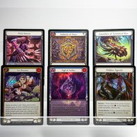 FAB LGS366 LSS002 SUP000/125/244 AAZ005 Special Limited Vintage Cards Rainbow Foil Proxy Rare Collectible TCG