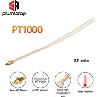 PT1000 Temperature Sensor M3 Screw-in for Creality Ender 3 V6 Volcano Voron 2.4 Upgrade High Temp 450℃ Sensor