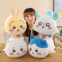 New 80cm Chiikawa Plush Doll Hachiware Usagi Chiikawa Kawaii Anime Soft Pillow Toy Cute Rabbit Cat Hamster Gift for Kids Girls