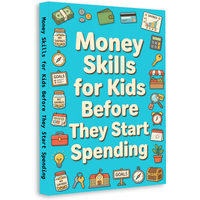 Money Skills for Kids Before They Start Spending – Financial Literacy for Kids, Saving Budgeting and Smart Choices