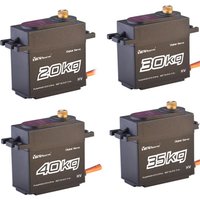 40KG 35KG 30KG 20KG Digital Servo High Speed Metal Gear 25T Metal Servo Arm For 1/8 1/10 1/12 Scale RC Cars