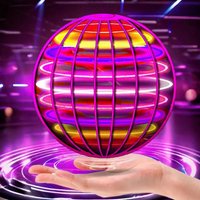 Flying Ball Boomerang Fly Magic with LED Lights Drone Hover Ball Fly Nova Orb Flying Spinner Fidget Toys Children Family Gifts