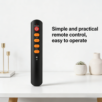 6 Button Learning IR Remote Control, Universal Infrared Code Duplicator for TV/STB/DVD/DVB/HIFI, Easy Setup Copy Remote Controll