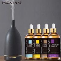 100ml Pure Natural Jasmine Tea Tree Sandalwood Essential Oils Diffuser Plant Lavender Vanilla Rosemary Eucalyptus Essential Oil