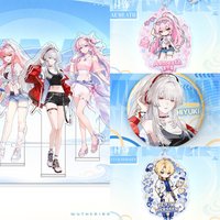 Wuthering Waves 2nd Anniversary Celebration Acrylic Stand Aemeath Denia LUUK HERSSEN Hiyuki Figure Stand Keychain Badge for Fans