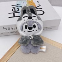 SKZOO Stray Kids KPOP 12CM FM Cape Series Bang Chan Cute Cartoon Plush Doll Bag Keychain Accessories Gift