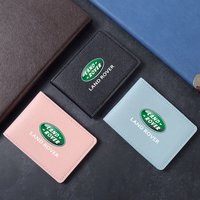 Car Driver License Holder ID Pass Certificate Folder Wallet For Land Rover Range Rover Evoque discovery Freelander Accessories