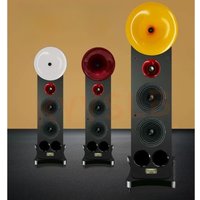 KYYSLB HiFi Speaker Floor Audiophile Grade 12-inch Morning Glory Speaker Three-way Frequency Double Bass High-end Audio