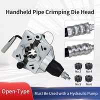 Automotive Air Conditioning Hose Hydraulic Crimping Tool Mold Requires Connection To A Hydraulic Pump For Use.