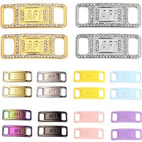 1Pair AF1 Diamond Shoe Charms Fashion Laces Buckle Quality Metal Shoelaces Decorations Chapa Air Force One Shoes Accessories
