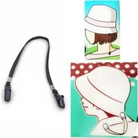 1PC Cap Wind-proof Rope Hat Clips Cap Retainer Fishing Apparel Keeper with Cord for Golfing Fishing Boating Sailing Sports