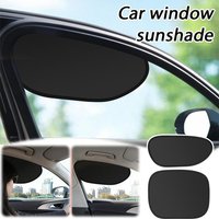 Upgrade Electrostatic Sun Visor for Car Side Window 4-Layer Sun Shade Curtains Anti-Glare UV-Blocker Auto Sun Protection Cover