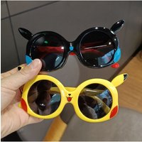 AliExpress TAKARA TOMY Pokemon Pikachu Sunglasses Anime Cartoon Anti Glare Goggles Student Travel Photo Prop Outdoor Cycling Sun Protection Glasses