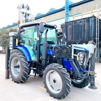 Customized Tractor Mounted Borehole Mining Pneumatic DTH Water Well Drilling Rig