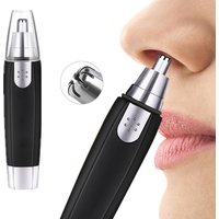Cordless Nose And Ear Hair Trimmer Nose And Ear Cleaning Trimmer For Painless Facial And Eyebrow Grooming Razor Nasal Hair Knife