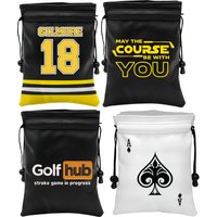 Golf Tee Pouch with Drawstring, Golf Ball Handbag Portable Golf Accessories for Men WomenUnique Gift for Valentines DayChristmas