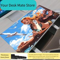 One Piece Nami Large Mouse Pad Gamer Computer Desk Mat Modern Table Keyboard Mousepads Laptop Carpet XXL Gaming Mousepad