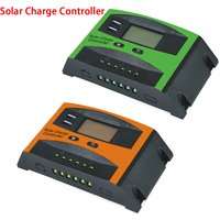 Contrôleur de Charge Solaire, Fonction LCD, Port USB pour Touristes, Panneau de Cellules PWM, Batterie Sochi, 3024, 12V/24V, 20A, 30A