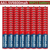 AAbattery New 2024 New High Quality 1.5V 9800mAh Alkaline AA Battery for Computer Clock Radio Video Games Digital Camera