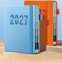 2027 New Calendar Log Self Discipline Check in Time Management One Page Per Day 365 Day Plan Office