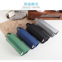 High Quality Japanese Style Pencil Bag Large Opening Portable Pencil Case Large Capacity Durable School Stationery Supplies