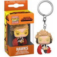 Funko POP Pocket Pop Keychain My Hero Academia Hawks Keyrings Model Toys Action Figure Key Ring Toy Gift