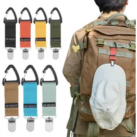 Multifunctional Backpack Clips Hat Keeper Clip Glove Clip Carabiner Outdoor Travel And Camping Tool