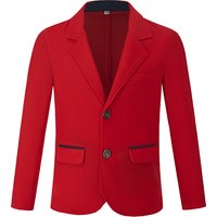 Children's summer equestrian blazer breathable rider wear kids boys and girls riding jacket lightweight high elastic riding jack
