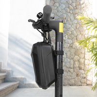 Electric Scooter Bag Waterproof EVA Hard Shell Storage Bag with 2L Capacity Quick Installation release Front Frame Hanging bags