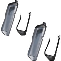 INCOLOR Aero Bottle Cycling Carbon Fiber Bottle Cage Set Aerodynamic Water Bottle for Road Bike & Triathlon Bike
