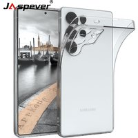 Transparent Ultra Thin Soft Case For Samsung Galaxy S26 S25 S24 S23 Ultra FE Plus Clear Silicone Shell S26+ TPU Cover Shockproof