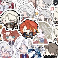 74Pcs Game Identity V Anime Stickers Cartoon Cosplay Character Frederick Kreiburg Decals Notebook Laptop Phone DIY Decoration