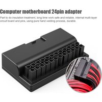 ATX 24 Pin to 90 Degree Power Plug Adapter Mainboard Motherboard Power Supply Cable Connectors Modular for Power Supply Cables