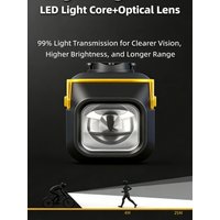 AliExpress NONE Bright 1200LM Bike Hoisting Headlight Waterproof Anti-fog Road Bicycle Flashlight 5 Modes Aluminum Alloy Electric Bike Light