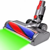 Soft roller floor brush, for Dyson V8 V7 V10 V11 V15 vacuum cleaner replacement parts. Effectively cleans visible dust on floors