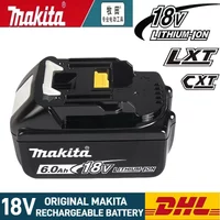 100 % originaler, wiederaufladbarer und austauschbarer 18-V-Akku von Makita mit 6 Ah/5 Ah/3 Ah für Makita-Elektrowerkzeuge, BL1860B, BL1850B, BL1840B, BL1815B