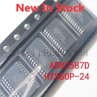 5PCS/LOT AD82587D AD82587 HTSSOP-24 SMD LCD audio amplifier chip In Stock NEW original IC