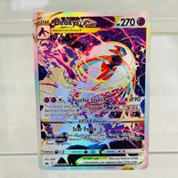 Pokemon Deoxys VSTAR GG46/GG70 English Card with Holographic Texture, Perfect Condition DIY Premium Anime Collection Card