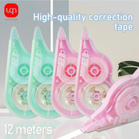 WQN-3/6PCS High Appearance Correction Tape 12m Capacity White Student Correction Tape School & Stationery Supplies